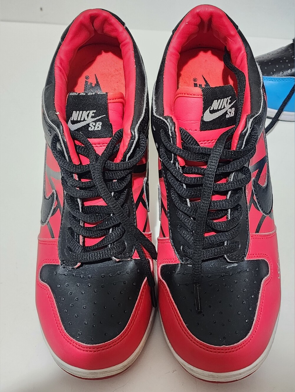 Nike SB Rose Custom High Heel Stiletto Red Black Womens Size 9.5 Rare - Picture 7 of 10